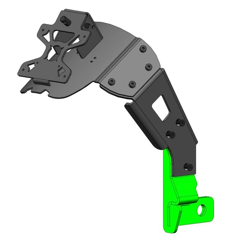 Support de plaque ras de roue Yamaha Tracer 9